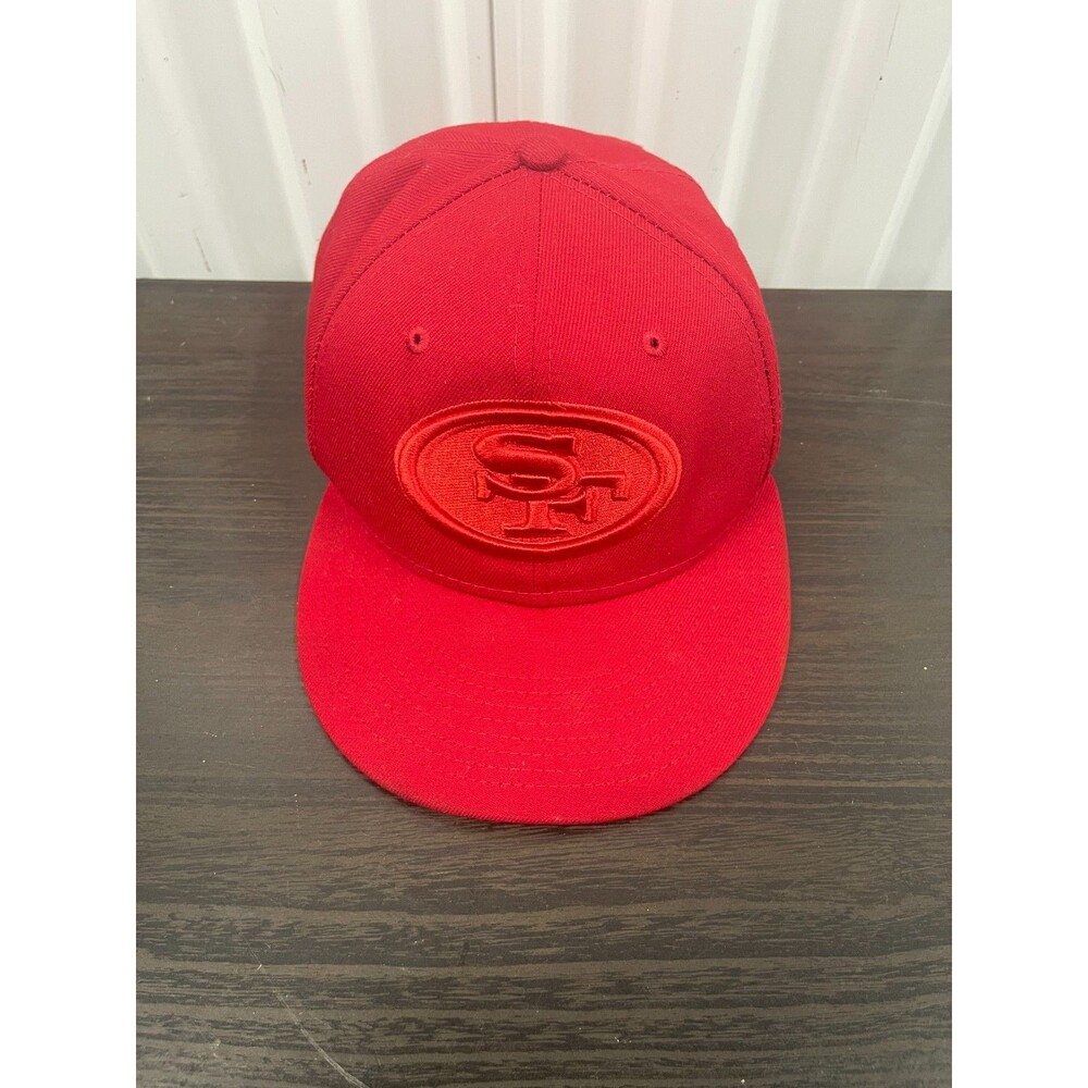 San Francisco 49ers Red Cap with Embroidered SF Logo